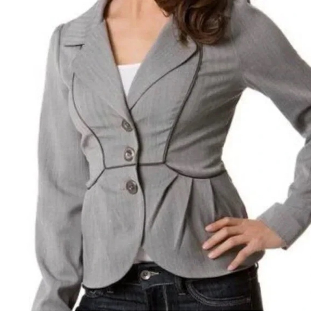 Twilight movie Vintage Y2K Guess Women's Gray Blazer
